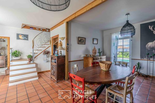 Maison familiale de caractère et son studio indépendant