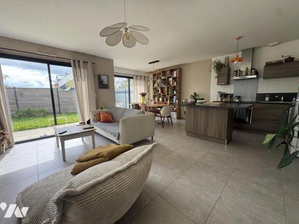 Maison récente de plain-pied, 2 chambres en centre-ville de Savenay