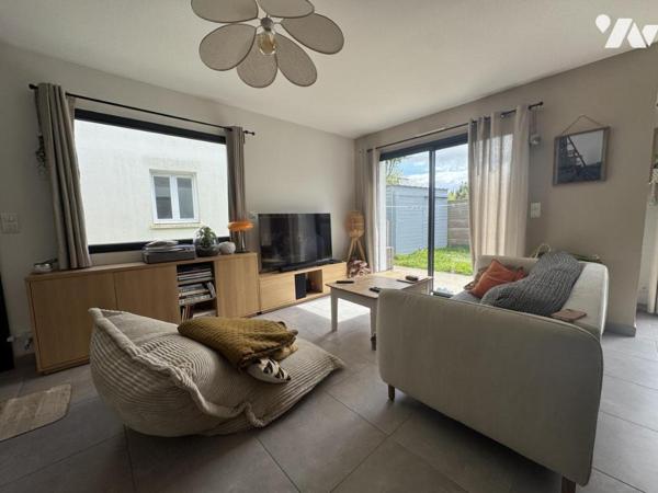 Maison récente de plain-pied, 2 chambres en centre-ville de Savenay