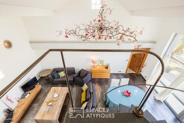 Propriété de caractère aux deux villas pleines de charme