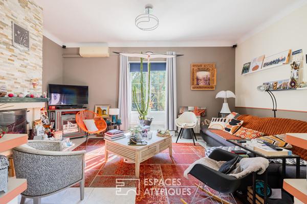 Propriété de caractère aux deux villas pleines de charme