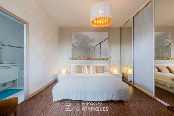 Propriété de caractère aux deux villas pleines de charme