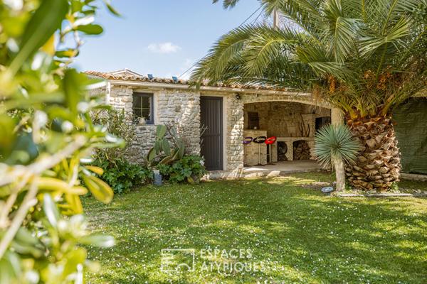 Propriété de caractère aux deux villas pleines de charme