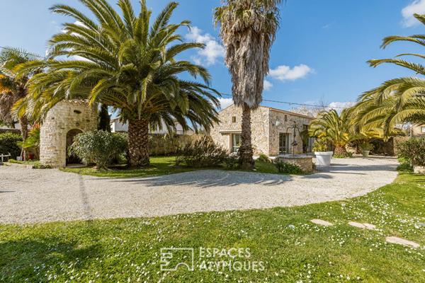 Propriété de caractère aux deux villas pleines de charme