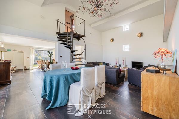 Propriété de caractère aux deux villas pleines de charme