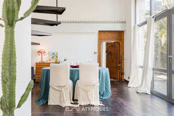 Propriété de caractère aux deux villas pleines de charme