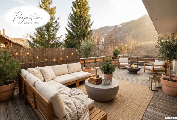 Immeuble 849m² hab, T35, 11 appartements+terrain à 550m des Pistes