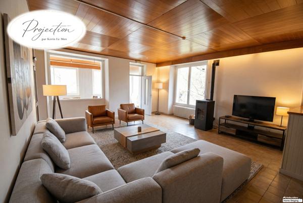 Immeuble 849m² hab, T35, 11 appartements+terrain à 550m des Pistes