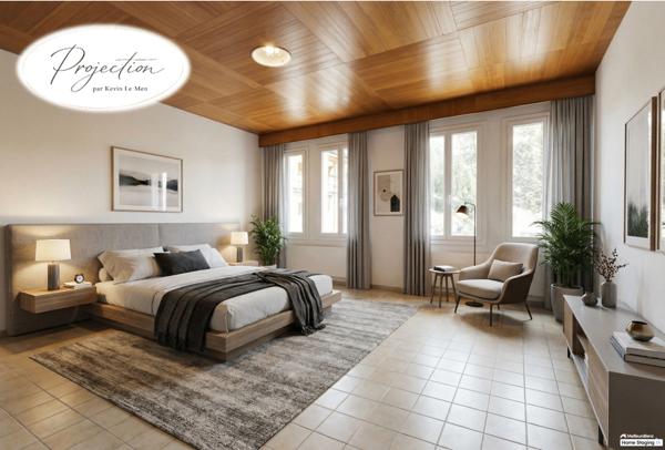 Immeuble 849m² hab, T35, 11 appartements+terrain à 550m des Pistes