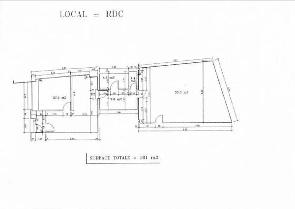 À LOUER – LOCAL COMMERCIAL / PROFESSIONNEL