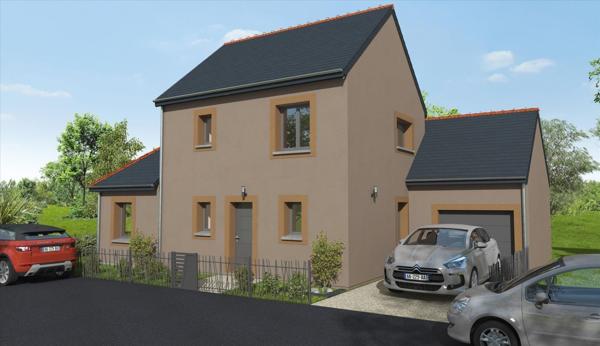 Terrain + Maison à vendre 4 pièces - 107 m²