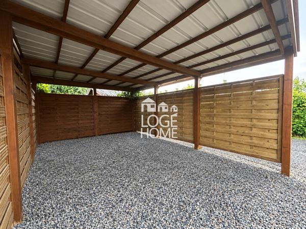 Maison 1930 rénovée – 3 chambres, jardin et carport – hem