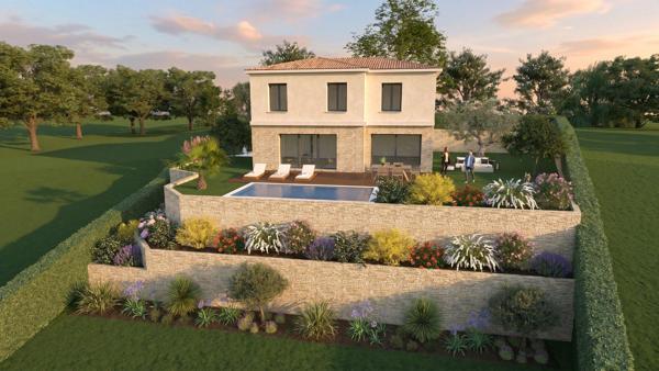 LA ROQUETTE-SUR-SIAGNE – TERRAIN À BÂTIR – ENV. 735 m²