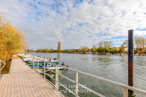 Chalet – Île Verte de Juziers – à 45 minutes de Paris