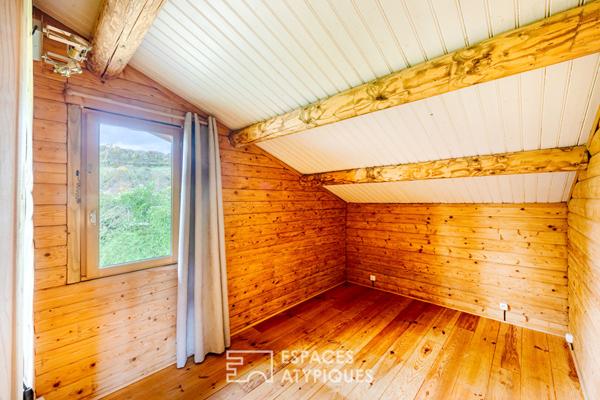 Chalet – Île Verte de Juziers – à 45 minutes de Paris