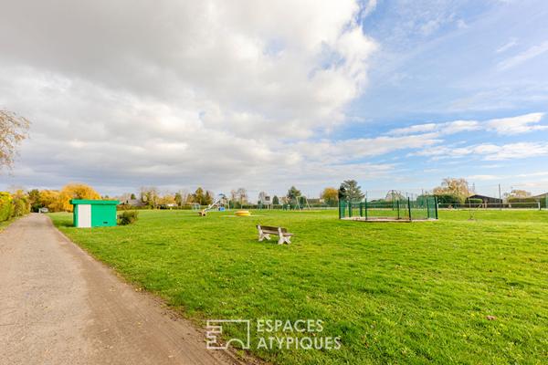 Chalet – Île Verte de Juziers – à 45 minutes de Paris