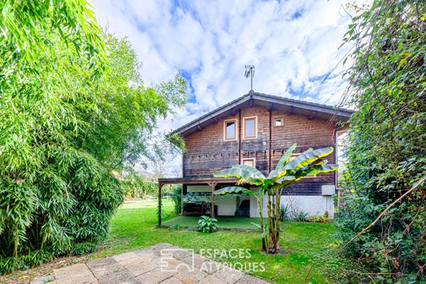 Chalet – Île Verte de Juziers – à 45 minutes de Paris