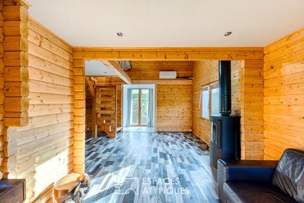 Chalet – Île Verte de Juziers – à 45 minutes de Paris