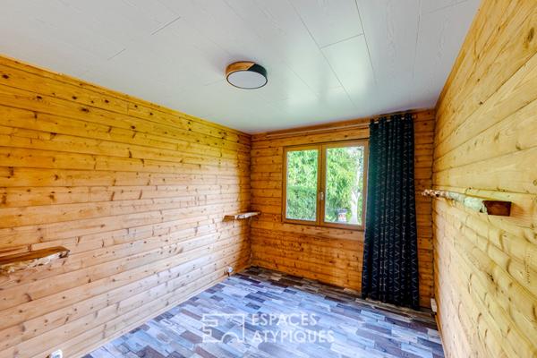 Chalet – Île Verte de Juziers – à 45 minutes de Paris