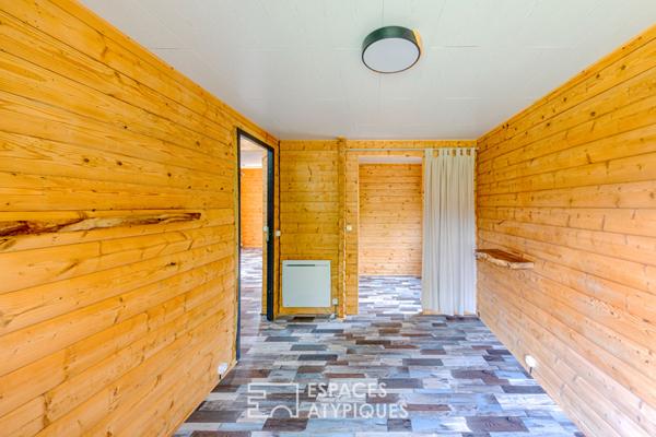 Chalet – Île Verte de Juziers – à 45 minutes de Paris