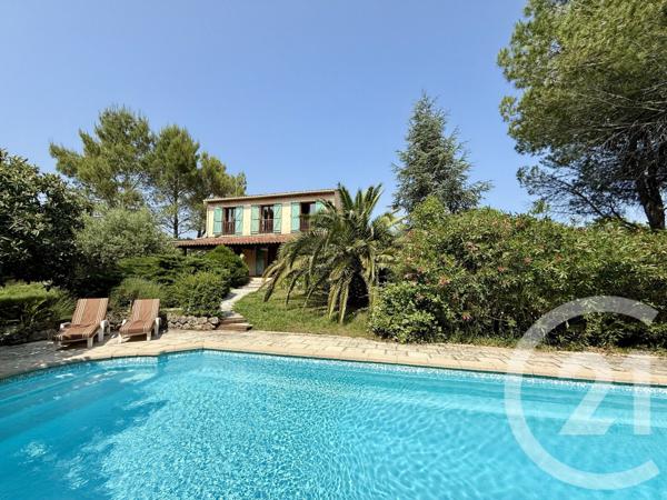 Maison à vendre  6 pièces - 165 m2 CHATEAUNEUF GRASSE - 06