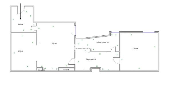 À vendre Studio 37 m² - Lyon 69006