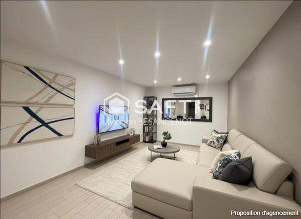 Maison de village rénovée, 2 logements