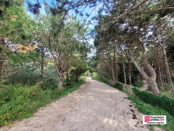 Appartement Le Touquet Paris Plage 2 pièce(s) cabine de 54 m2 avec jardin 73m²