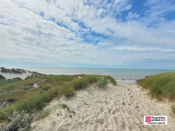 Appartement Le Touquet Paris Plage 2 pièce(s) cabine de 54 m2 avec jardin 73m²