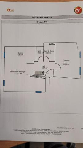 Grasse 3 pièce(s) 50.96 m2