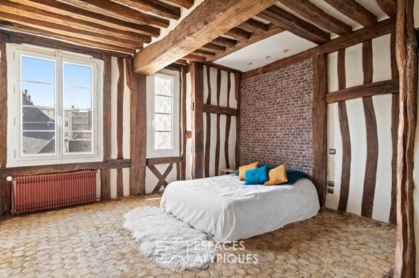 Duplex entre modernité et charme ancien quartier Vieux-Marché