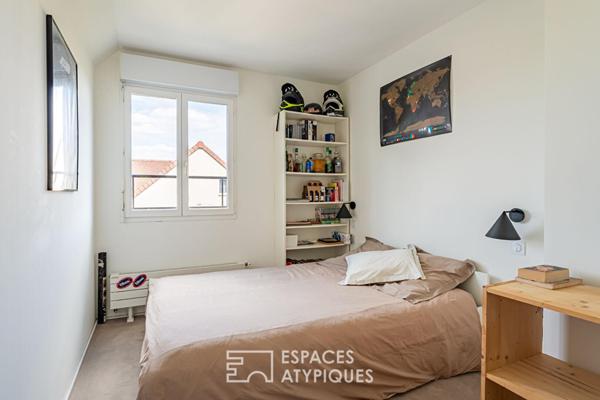 Maison lumineuse avec vue et jardin bucolique à Saint-Germain en Laye