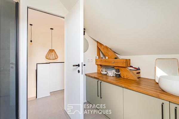 Maison lumineuse avec vue et jardin bucolique à Saint-Germain en Laye