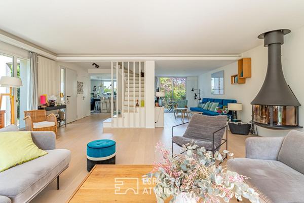 Maison lumineuse avec vue et jardin bucolique à Saint-Germain en Laye