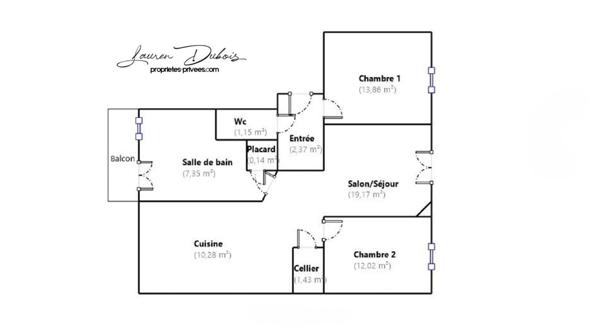 GAP CENTRE-VILLE - Appartement T3