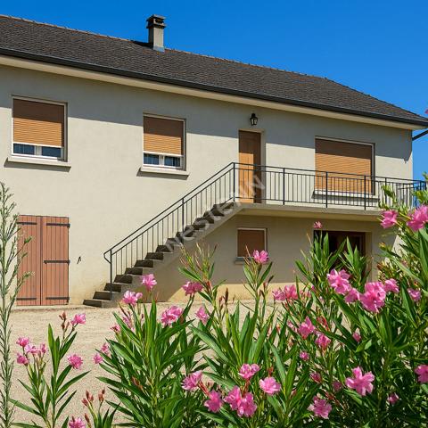 À Vendre : Belle maison familiale 4 chambres et jardin sur Mercurey