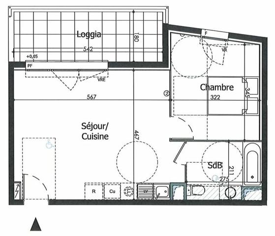 Appartement à vendre  2 pièces • 44,27 m2 Nîmes