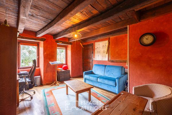 Maison en pierre rénovée centre historique de Moncontour