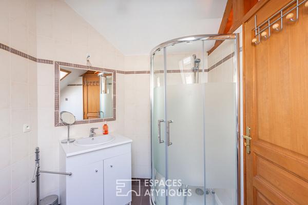 Maison en pierre rénovée centre historique de Moncontour