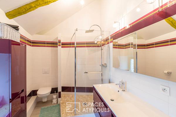 Maison en pierre rénovée centre historique de Moncontour