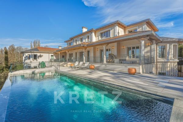 Chens-Sur-Léman: Majestueuse demeure d’exception pieds-dans-l ’eau