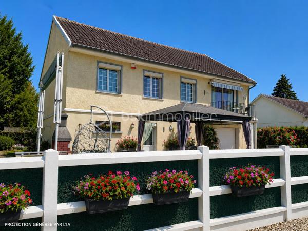 À seulement quelques minutes de Nogent-le-Roi et de la gare de Maintenon, découvrez cette maison familiale parfaitement entretenue offrant de beaux volumes et un cadre de vie agréable.

Édifiée sur un terrain clos de 590 m², cette maison lumineuse propose :

✨ Un vaste salon-séjour traversant baigné de lumière
✨ Une cuisine aménagée fonctionnelle
✨ 4 chambres confortables
✨ Une salle de bains avec double vasque
✨ WC indépendants

🔧 Un véritable atout : le sous-sol total aménagé de 80 m² comprenant :

✔ Grande cuisine d’été / espace réception de 20 m²
✔ Garage de 32 m²
✔ Atelier de 30 m²
✔ Nombreux espaces de rangement

🌿 À l’extérieur :

✔ Jardin clos et facile d’entretien
✔ Plusieurs espaces terrasse pour profiter des beaux jours
✔ Environnement calme et résidentiel

✅ Prestations confort :

Climatisation réversible
Double vitrage
Volets roulants électriques
Radiateurs à inertie
Maison très bien entretenue

📍 Situation idéale :

3 min de Nogent-le-Roi
12 min gare de Maintenon (Paris)
Écoles et commerces à proximité

Une maison fonctionnelle, chaleureuse et idéale pour une famille recherchant espace et tranquillité.

📞 À visiter sans tarder !