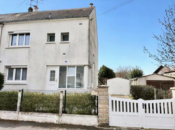 Maison 4 pièces de 75 m² au calme avec garage, sous-sol et terrain de 356 m²