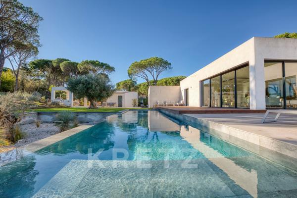 Villa contemporaine dans les vignes