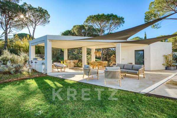 Villa contemporaine dans les vignes