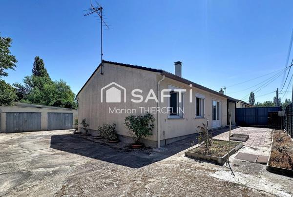 Maison de plain-pied 104m² environ située dans un environnement calme