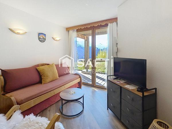 T2 hyper avec jardin privatif et parking