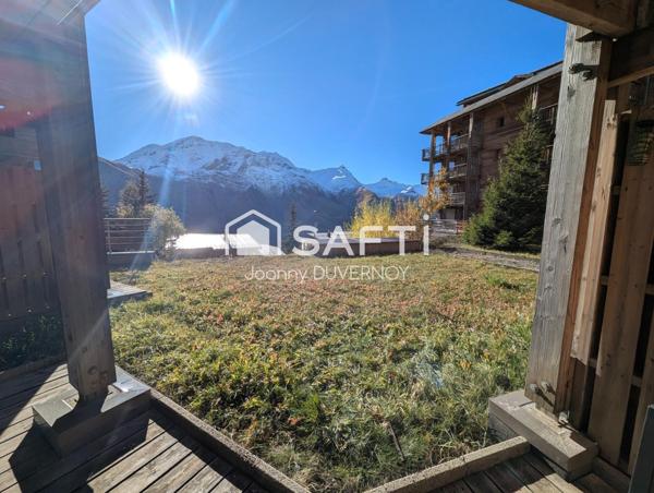 T2 hyper avec jardin privatif et parking