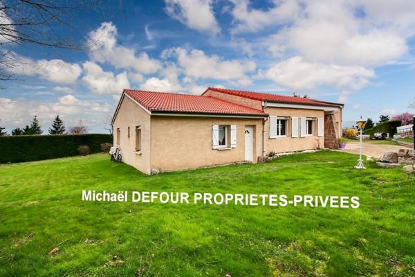 Monistrol-sur-Loire 43120 maison de 162 m² 4 chambres garage sur 1358 m² de terrain