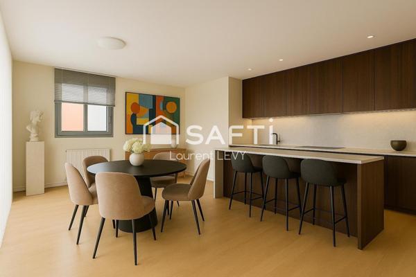 5 pièces pour profession libérale ou habitation